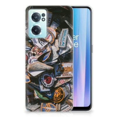 OnePlus Nord CE 2 5G | Siliconen hoesje | met foto Badges OnePlus Nord CE 2 5G | Siliconen hoesje | met foto Badges