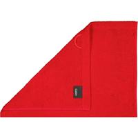 Cawö Cawo Lifestyle Uni Handdoek 50x100 Rood - thumbnail