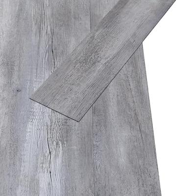 VidaXL Vloerplanken zelfklevend 5,21 m² 2 mm pvc mat houtgrijs
