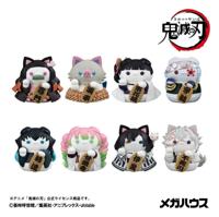 Demon Slayer: Kimetsu no Yaiba Mega Cat Project PVC Figures 8-Pack 6 cm (with gift) - thumbnail