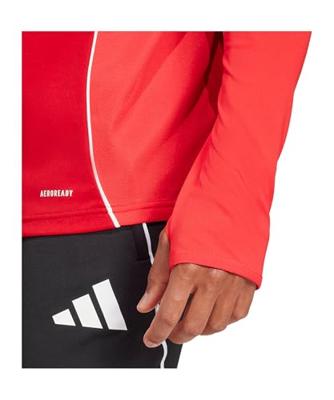 adidas Tiro 25 Competition Trainingstrui 1/4-Zip Rood Wit