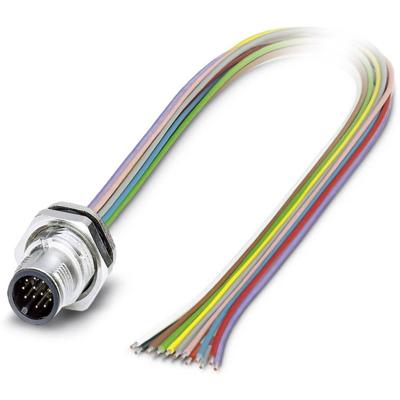 Phoenix 1430459 sensor/aandrijfkabel 0,5 m M12 multicolour set - Sensor & snoer (0,5 m, M12, stekker, multicolour set)