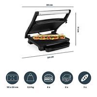 Princess 112415 panini grill 2000w - thumbnail