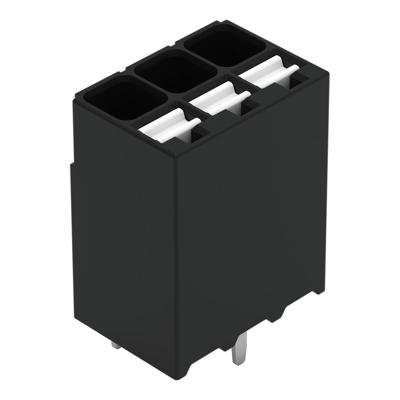 WAGO 2086-1123 Printklem 1.50 mm² Aantal polen 3 Zwart 1 stuk(s)