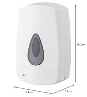 PlastiQline PlastiQline foam zeepdispenser automatisch 1200ml PQAFoam12 - wit - thumbnail