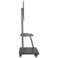 Manhattan Zubehör TFT/LCD-TV TV-wagen In hoogte verstelbaar, Met toetsenbordlade, Verstelbare ondersteun 94,0 cm (37) - 254,0 cm (100) Vloerstandaard, In - thumbnail