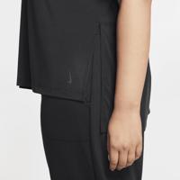 Nike Plus Size sport T-shirt zwart - thumbnail