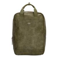 Charm London Farringdon Laptop Rugzak olijf  backpack - thumbnail