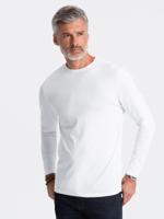 Ombre - Taranto - Longsleeve Heren - Wit - Modaitalia - thumbnail