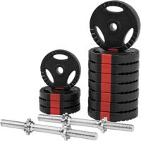 Dumbellset 30 kg Gripper Kunststof - thumbnail