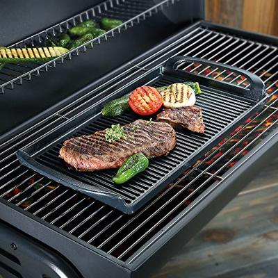 KUCHENPROFI - Provence - Grillplaat 38x23cm Zwart