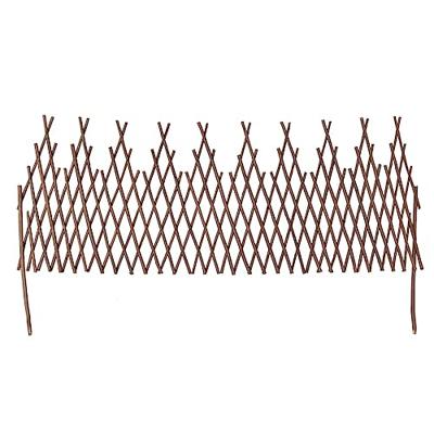 VidaXL Tuinlatwerken 5 st wilgenhout