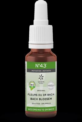 Bach bloesems mengeling 43 motivatie bio