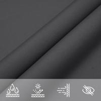Zonnezeil 2x2x2 m 100% polyester oxford antracietkleurig - thumbnail
