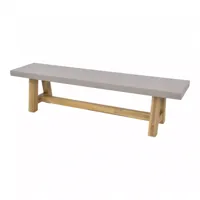 Tuinbank Veltis Betonlook 180x40cm - thumbnail