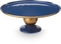 Pip Studio Schaal Metaal Bol Navy/Goud - thumbnail
