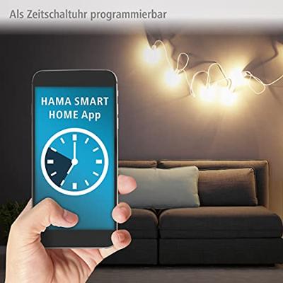 Hama Wifi-stopcontact Mini Zonder Hub V. Spraak- En App-best. 3.680W 16A - thumbnail