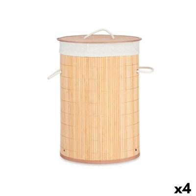Wasmand Kipit Natuurlijk Katoen Polyester Metaal Bamboe Viscose Hout MDF 48 L 37 x 50 x 37 cm (4 Stuks) Wasmand Kipit Natuurlijk Katoen Polyester Metaal Bamboe Viscose Hout MDF 48 L 37 x 50 x 37 cm (4 Stuks)