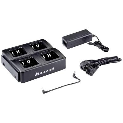 Midland Tafellader 4fach Standlader für G13, G10 Pro, CA-G13 C1541.01