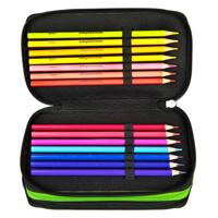 Undercover 3-vaks gevulde etui jurrasic world - thumbnail