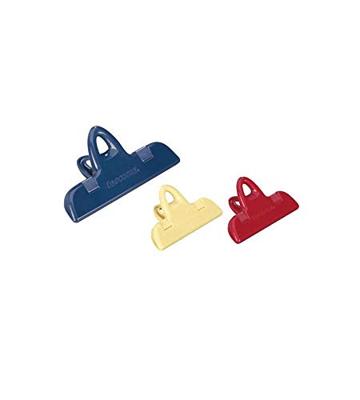 Clips on zakjes dicht te maken Tescoma Presto Gesorteerde kleuren Plastic (3 Stuks)