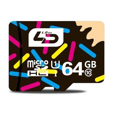 LD 64GB High Speed Class 10 TF/Micro SDXC UHS-1(U1) geheugenkaart