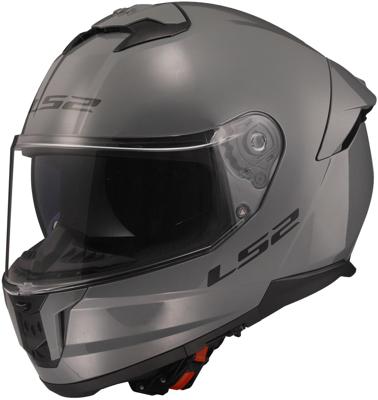 LS2 integraalhelm "ff808 stream ii solid" helmet ff808 stre.ii solid m nardo grey