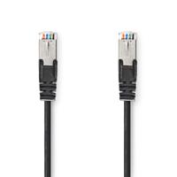 CAT5e-Kabel | SF/UTP | RJ45 Male | RJ45 Male | 10.0 m | Rond | PVC | Zwart - thumbnail