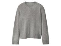 esmara Kasjmier dames trui (Lichtgrijs, M (40/42)) - thumbnail