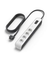 Belkin Spanningsbeveiliger met 4 stopcontacten en een voedingskabel van 2 m stekkerdoos - thumbnail