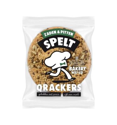 Qrackers Bakery Wil & Co Spelt Zaden & Pitten