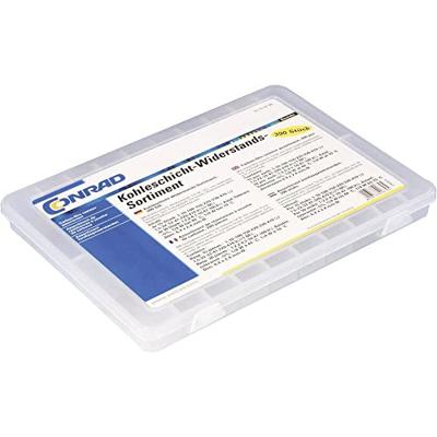 TRU COMPONENTS 418706 Koolfilmweerstand assortiment Axiaal bedraad 5 % 390 onderdelen TRU COMPONENTS 418706 Koolfilmweerstand assortiment Axiaal bedraad 5 % 390 onderdelen