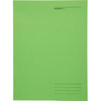 Dossiermap Secolor A4 3 kleppen 100% gerecycled karton 250 gr groen - thumbnail
