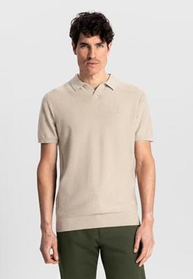 Dstrezzed Mercury Short Sleeve Polo 420026 Poloshirts 262 Desert Brown