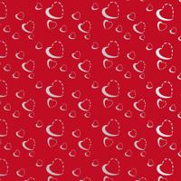 Geschenkpapier Silver Hearts, 70 cm x 2 m - thumbnail