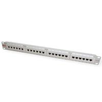 ROLINE Cat.5e (Class D), 19 patchpanel, 24 ports, UTP, grijs - thumbnail