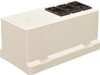 ABB GST18 lasdoosdeksel met 3 GST18 Wieland aansluitingen 3611GB3 - thumbnail