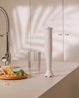 Alessi Plissé staafmixer - wit - basis - thumbnail