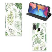 Samsung Galaxy A20e Smart Cover Leaves - thumbnail