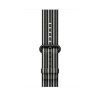 Apple Woven Nylon Apple Watch 42mm / 44mm / 45mm / 49mm Black Stripe - thumbnail