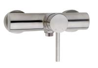 Cadans douchemengkraan geborsteld staal - thumbnail