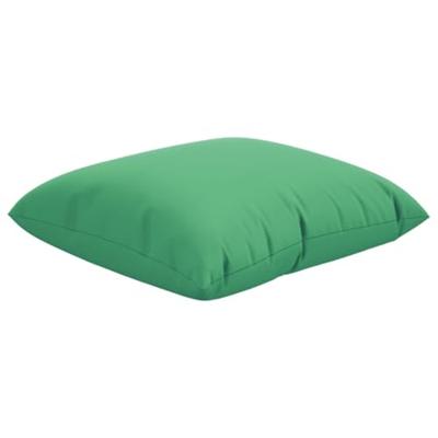 VidaXL Bankkussens 4 st 40x40 cm stof groen
