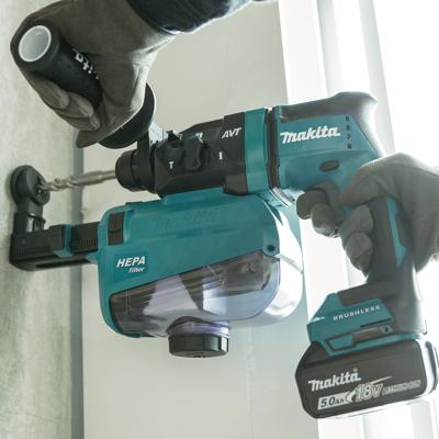 Makita DHR182RTWJ SDS-Plus-Accu-combihamer 18 V 5 Ah Incl. lader Makita DHR182RTWJ SDS-Plus-Accu-combihamer 18 V 5 Ah Incl. lader