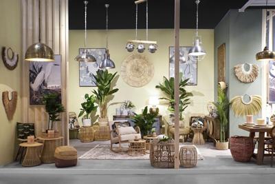 Set van 2 tafels DKD Home Decor Bruin 50 x 50 x 40 cm 50 x 50 x 41,5 cm - thumbnail