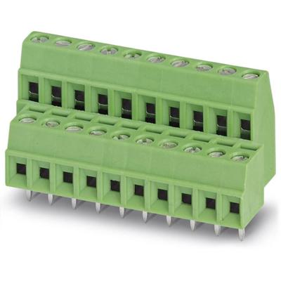 Phoenix Contact 1708055 Dubbel niveau klem 1.00 mm² Aantal polen 10 Groen 50 stuk(s)