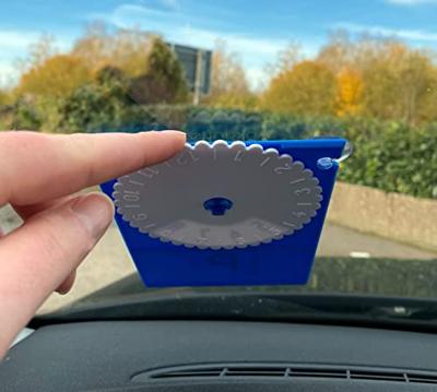 HP parkeerschijf parking discs w. suction 24 hour display