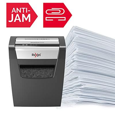 Rexel Momentum X312 Papierversnipperaar 12 vellen Cross cut 5 x 42 mm P-3 23 l Ook geschikt voor Nietjes, Paperclips Rexel Momentum X312 Papierversnipperaar 12 vellen Cross cut 5 x 42 mm P-3 23 l Ook geschikt voor Nietjes, Paperclips