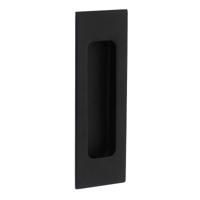 Intersteel schuifdeurkom - 120x40 mm - mat zwart - thumbnail