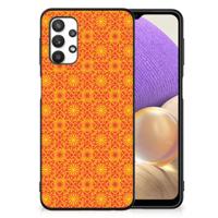 Samsung Galaxy A32 5G Back Case Batik Oranje - thumbnail