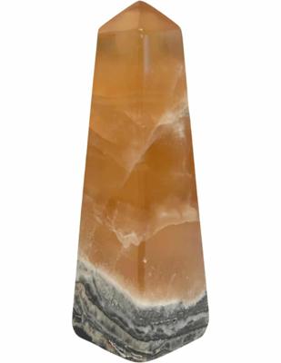 Honingcalciet Obelisk uit Afghanistan Honingcalciet Obelisk uit Afghanistan